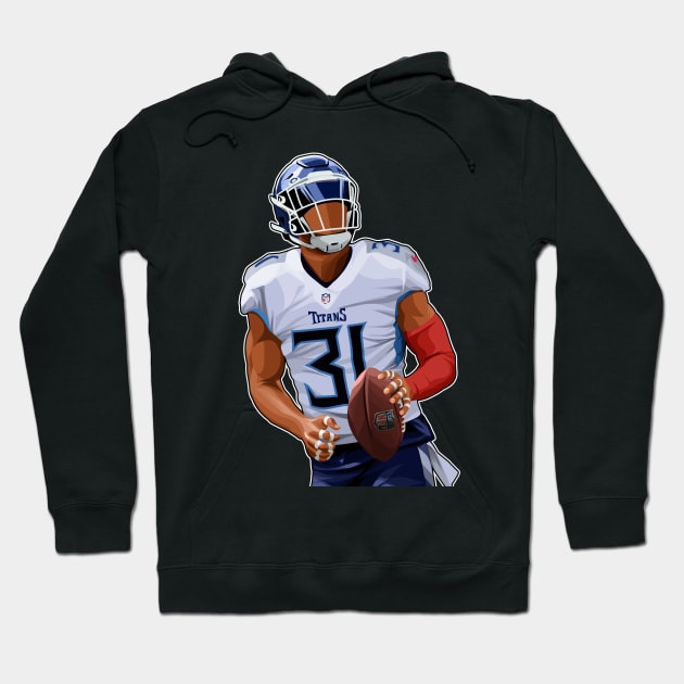 Kevin Byard #31 Warming Up Hoodie by GuardWall17